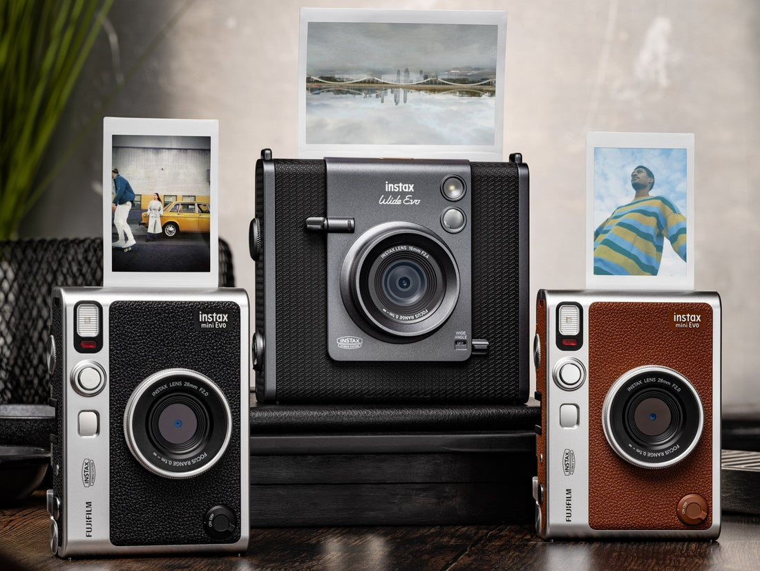 instax mini Evo™ vs instax WIDE Evo™: wat is het verschil?
