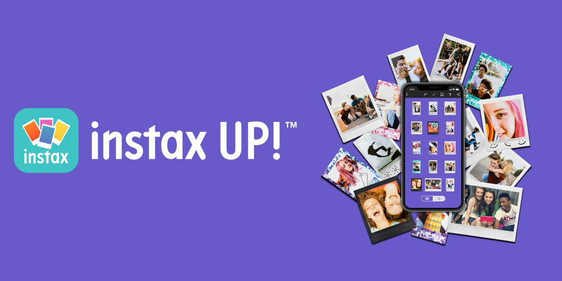 instax UP!™ app: Jouw instax™ foto’s digitaal opslaan!