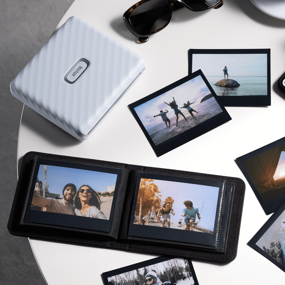 instax WIDE album voorbeeld met instax  link WIDE printer