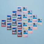 lifestyle image instax mini film mermaid tail macaron