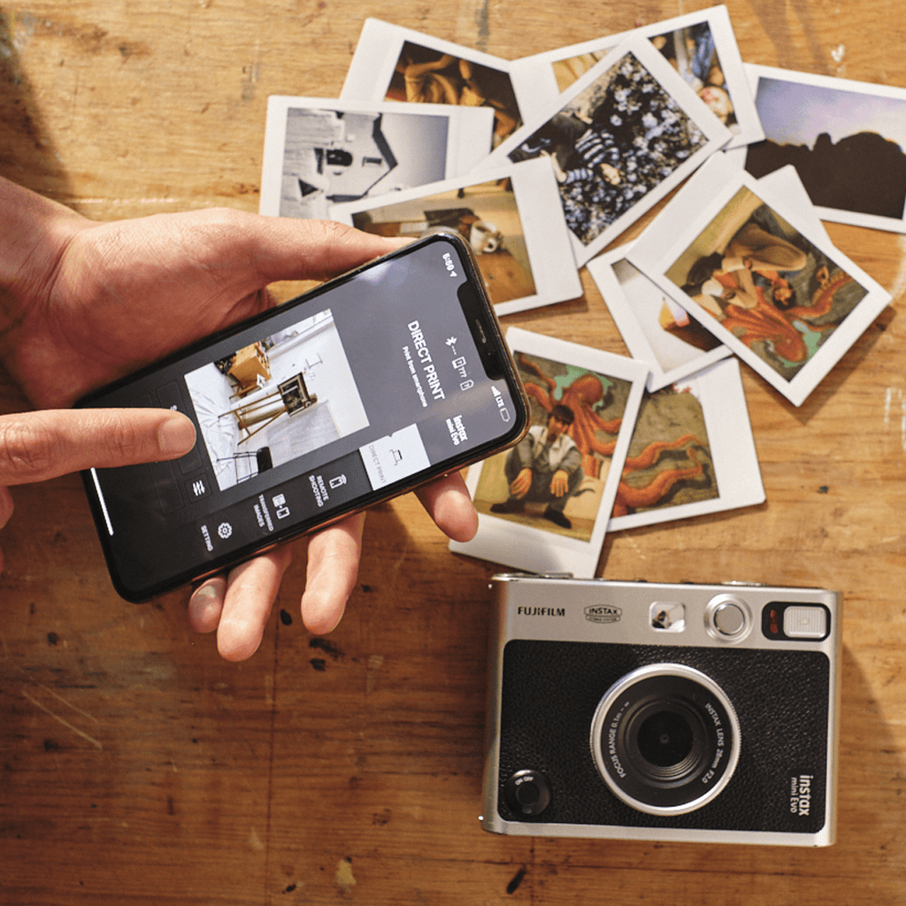 sfeer foto instax mini Evo met smartphoto