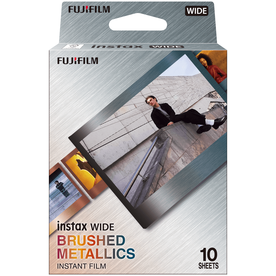 instax wide film brushed metallics voorkant