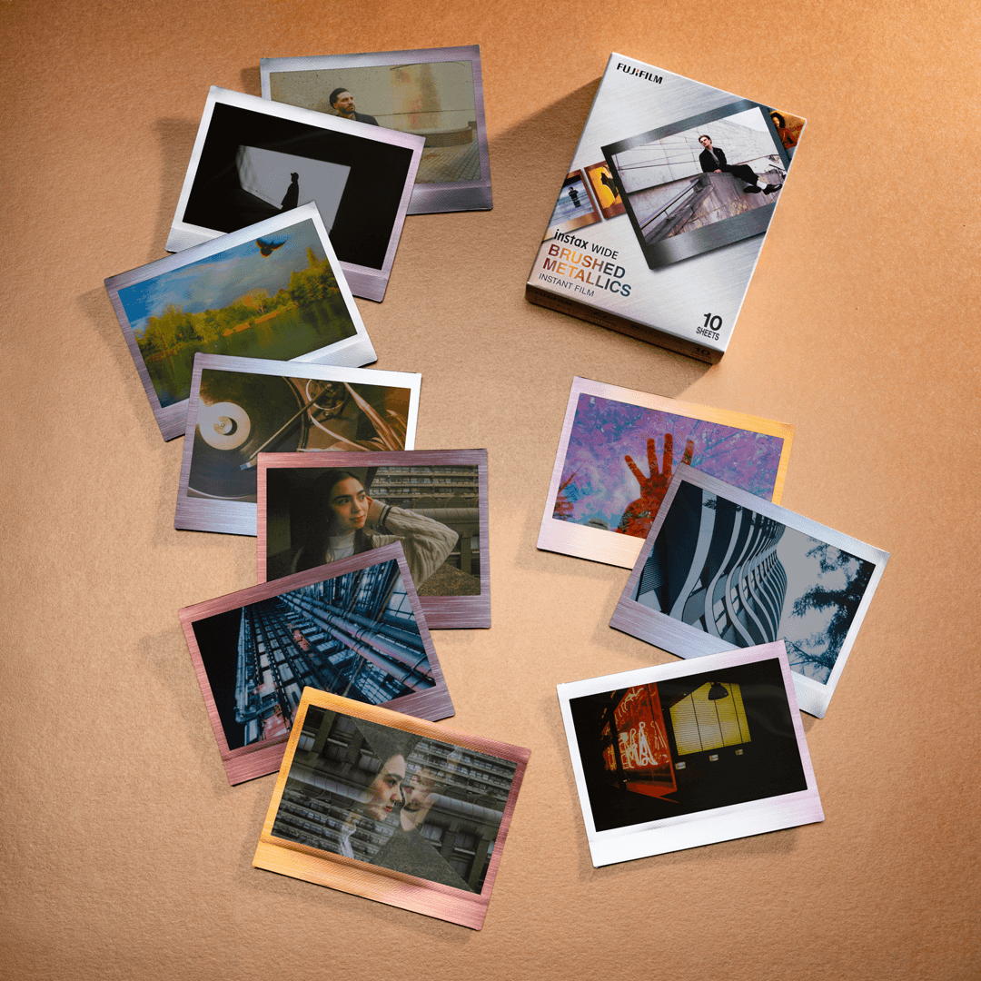 sfeer afbeelding instax wide film brushed metallics 