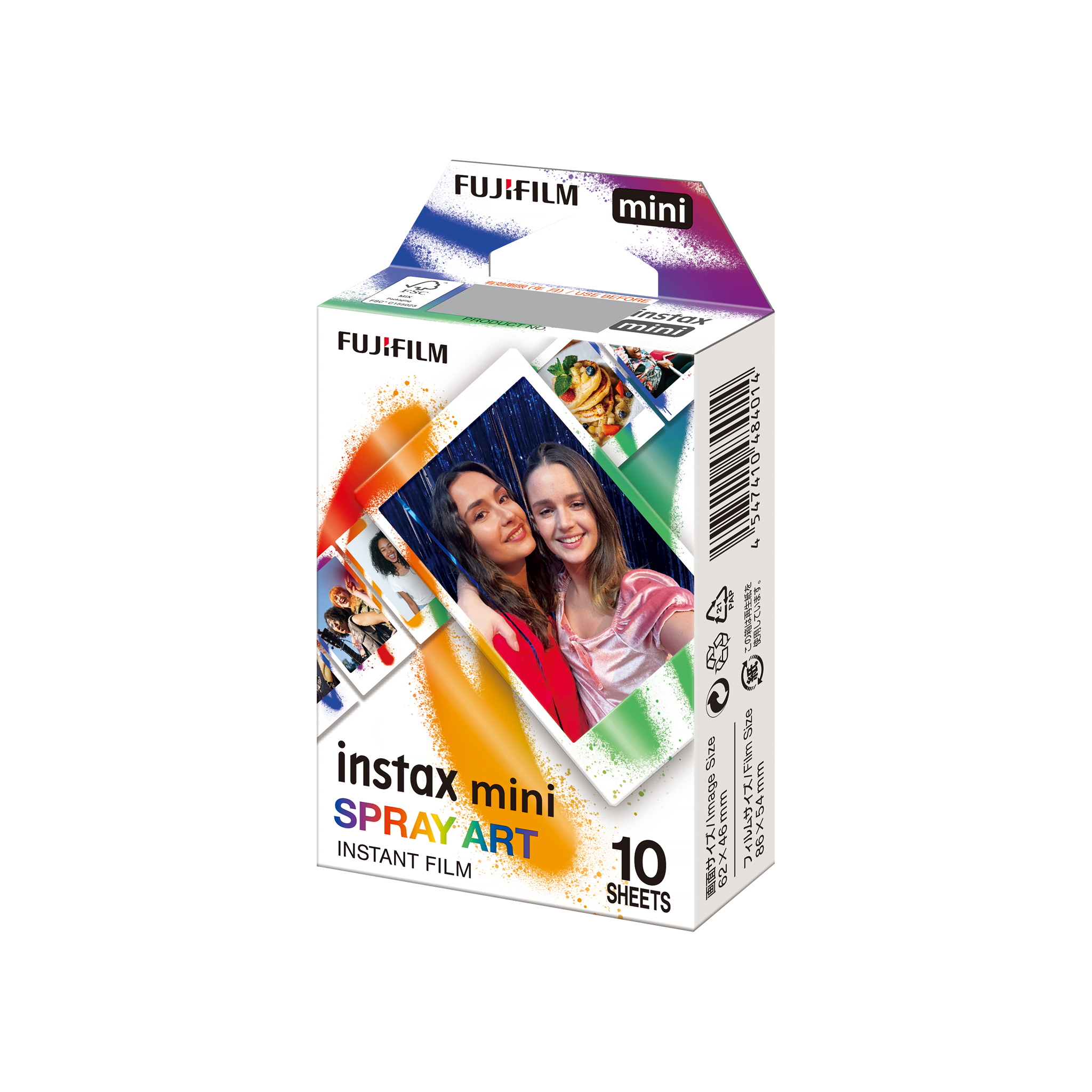 instax™ mini film Spray Art