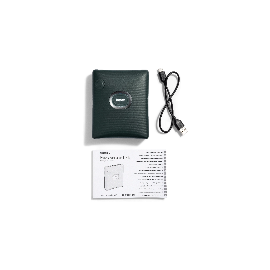 instax SQUARE Link™ Midnight Green smartphone printer - instax Nederland