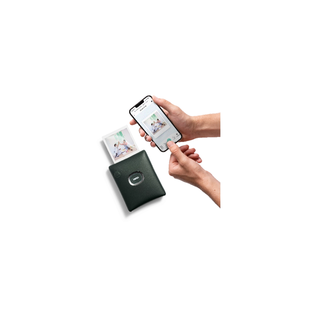 instax SQUARE Link™ Midnight Green smartphone printer - instax Nederland