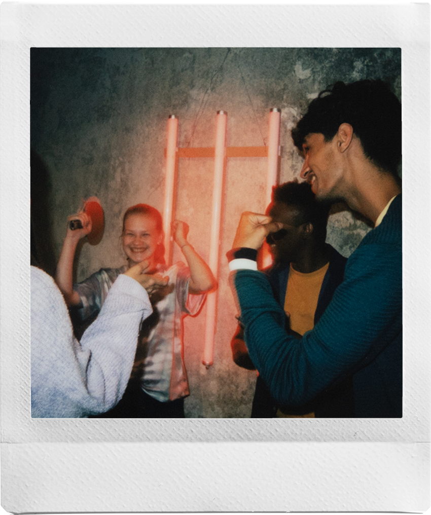 instax square voorbeeld foto