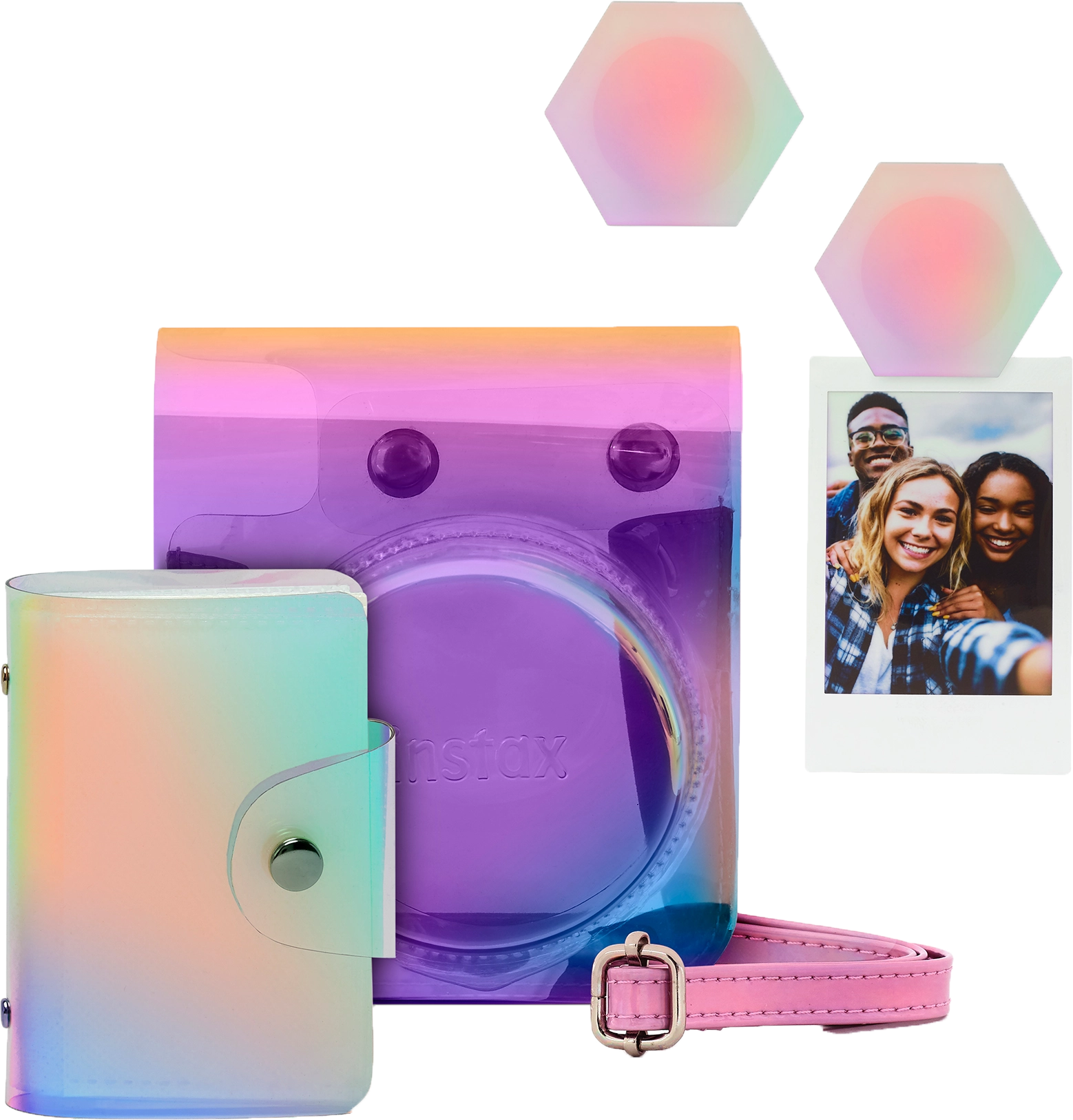 Accessoire kit Instax mini 12 Iridescent Voorkant
