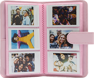 instax mini album blossom pink open