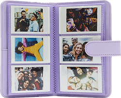 instax mini album lilac purple open