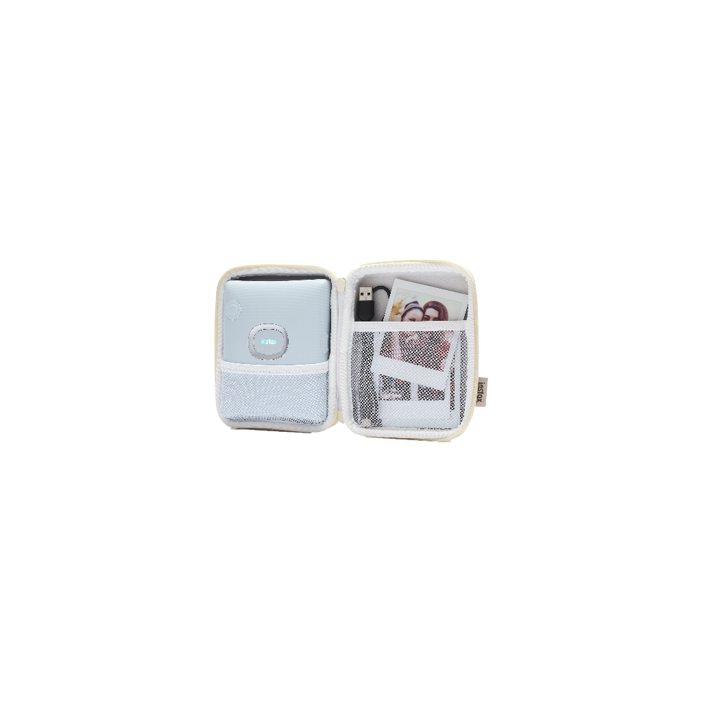 Case instax SQUARE Link™ Woven Ivory productafbeelding