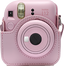 instax mini 12 blossom pink case voorkant met instax mini 12 blossom pink