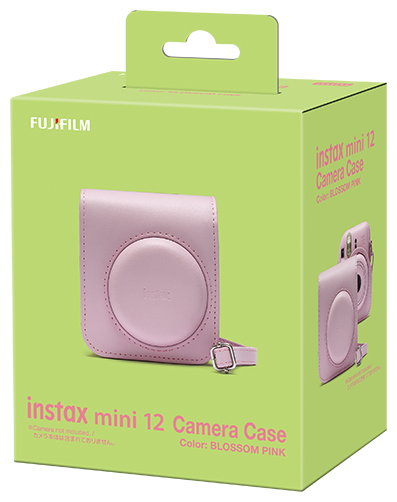 instax mini 12 blossom pink case zijkant verpakking