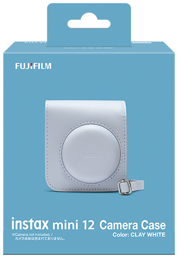 instax mini 12 clay white case voorkant verpakking