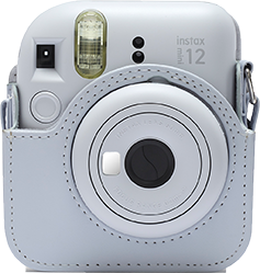 instax mini 12 clay white case  met instax mini 12