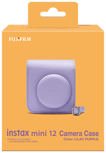instax mini 12 lilac purple case voorkant verpakking