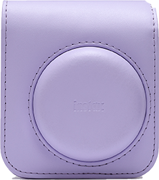 instax mini 12 lilac purple case voorkant