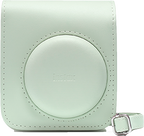 instax mini 12 mint green case met strap voorkant