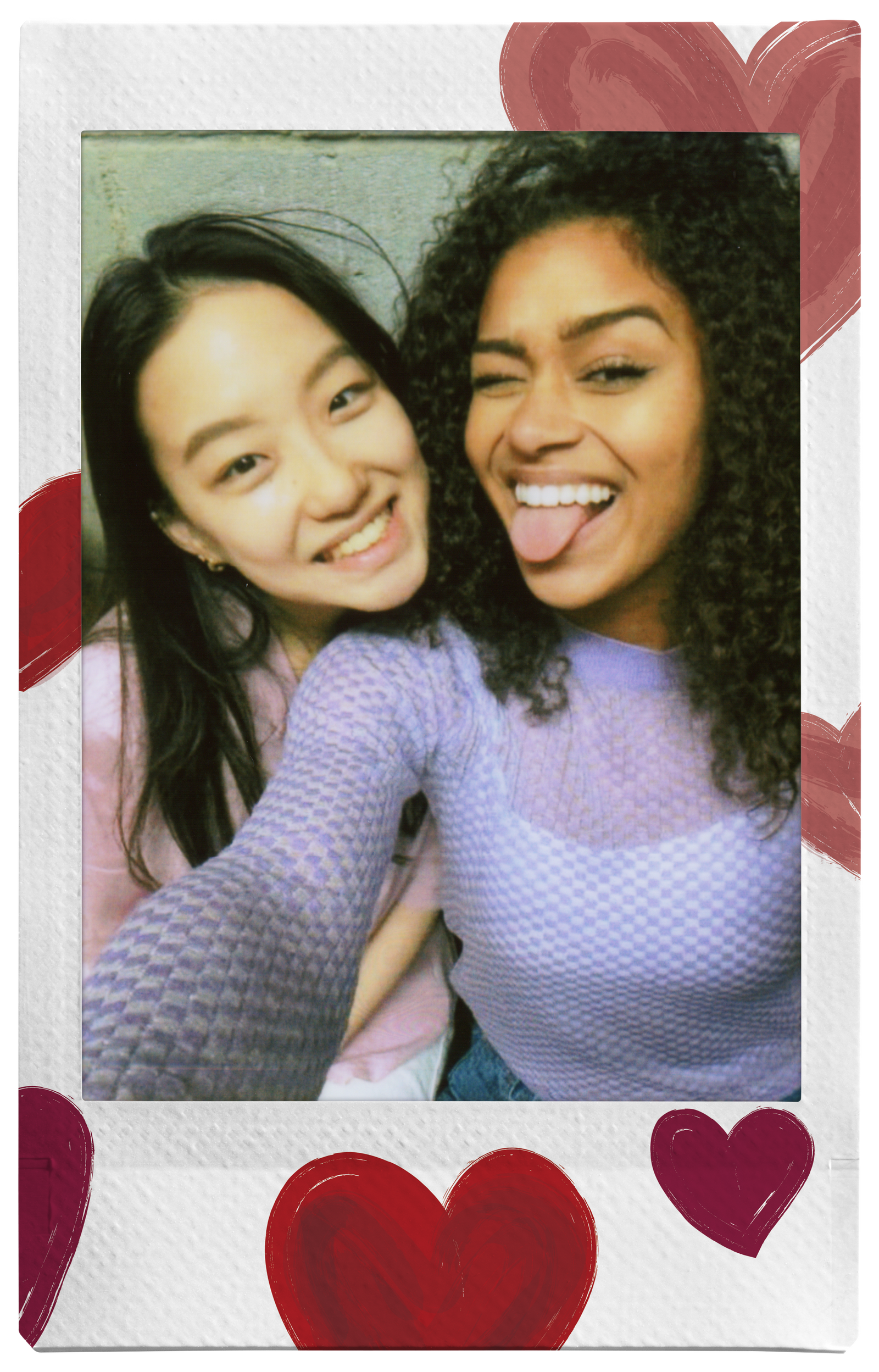 voorbeeld instax mini Heart sketch