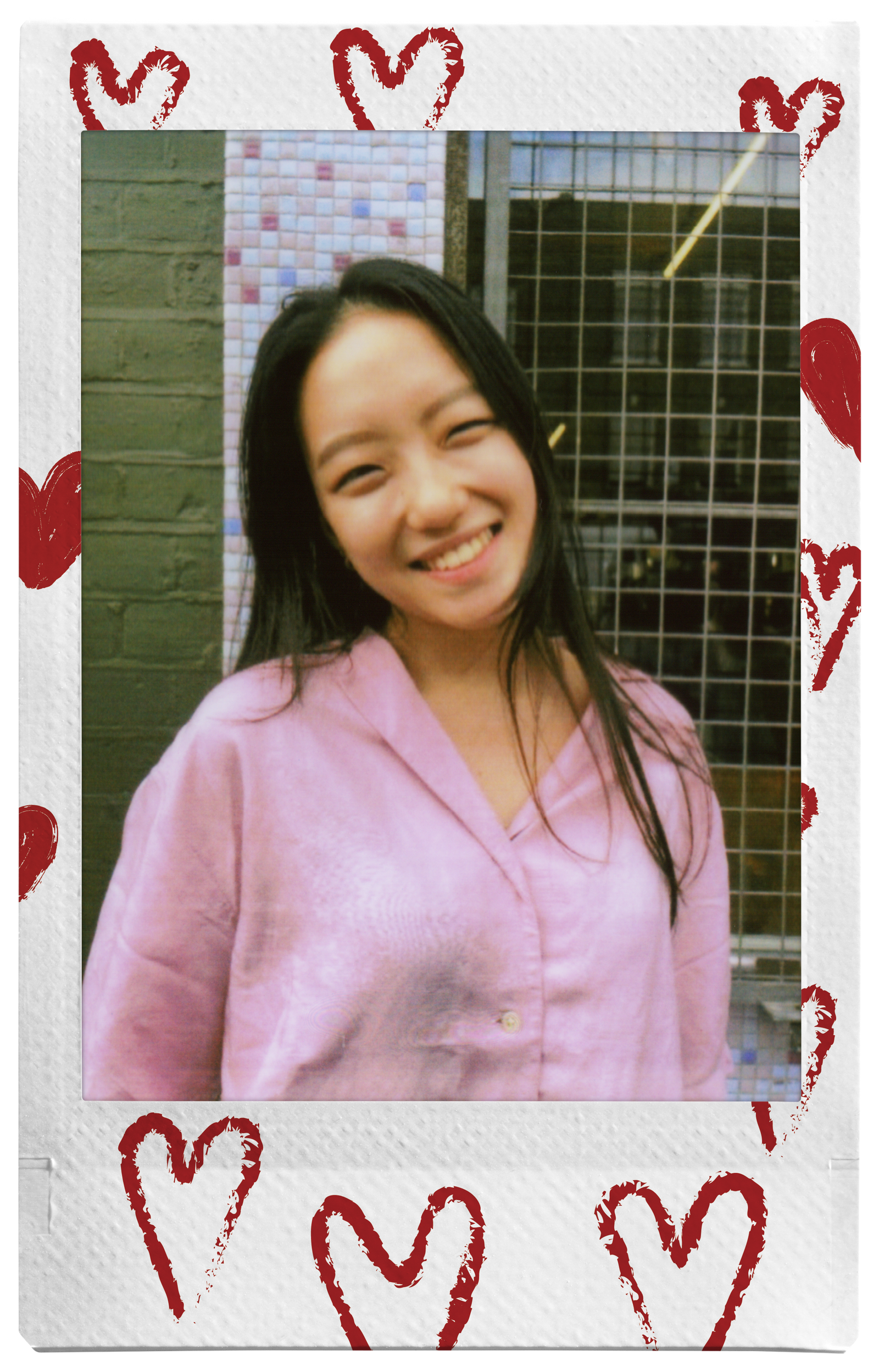 voorbeeld instax mini Heart sketch