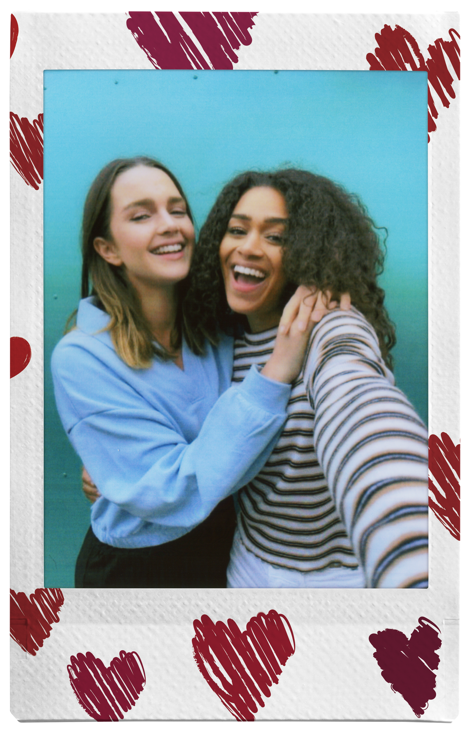 voorbeeld instax mini Heart sketch