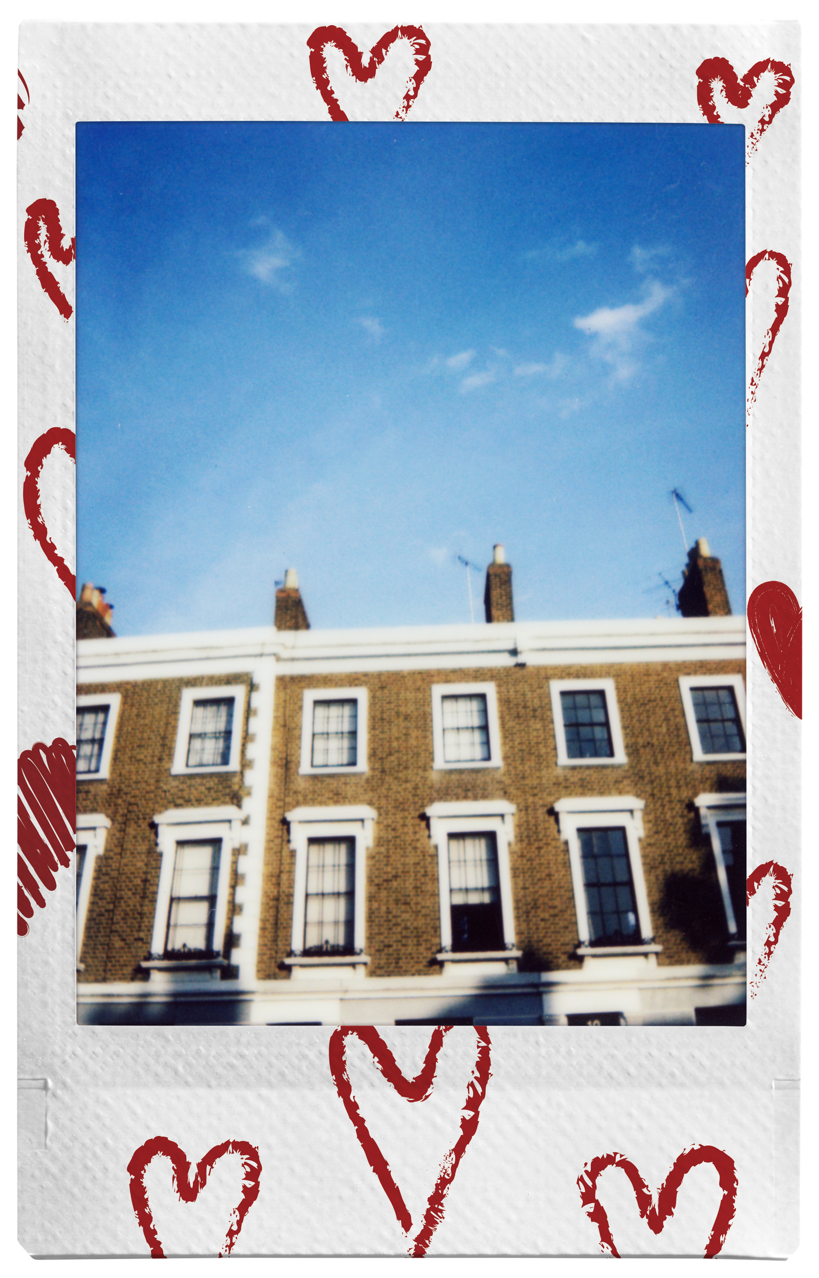 voorbeeld instax mini Heart sketch