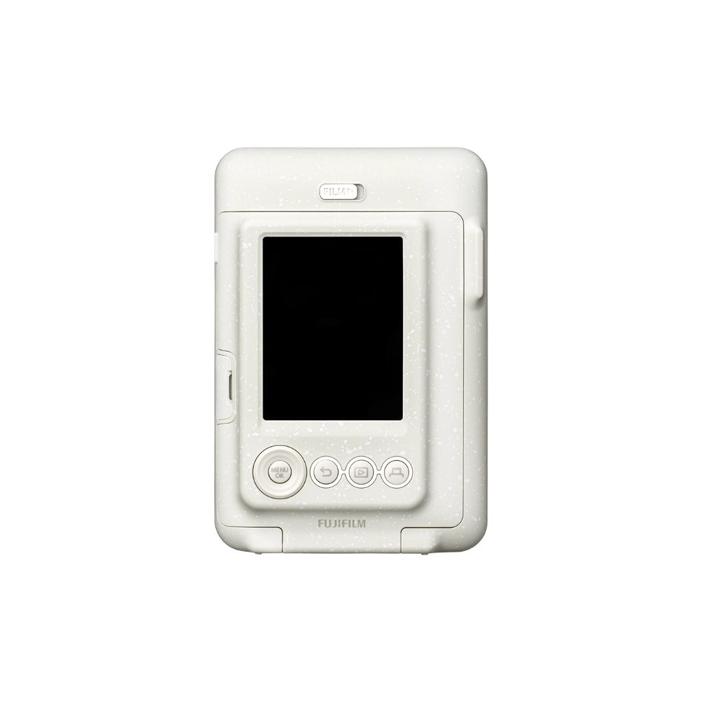 instax mini LiPlay™ Stone White instant camera