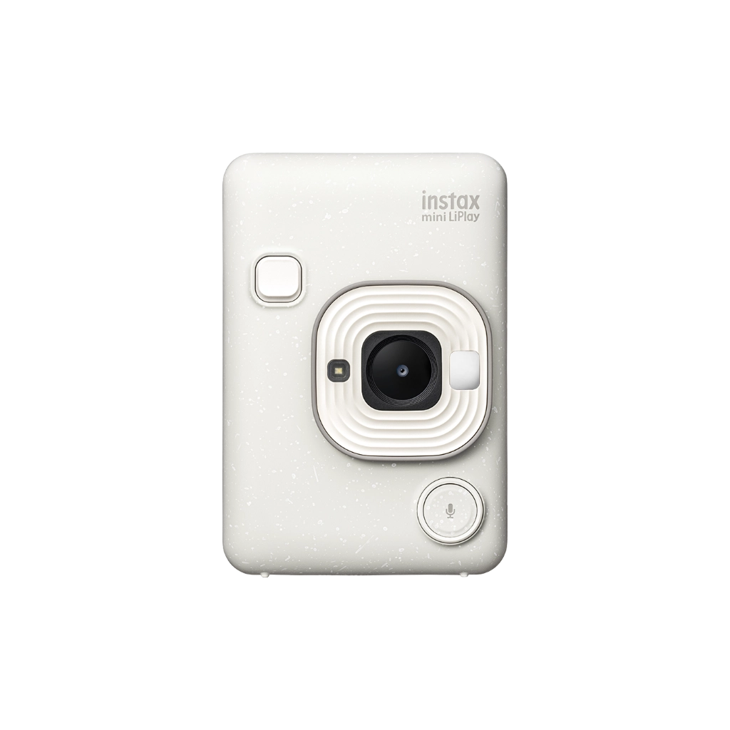 instax mini LiPlay™ Stone White instant camera