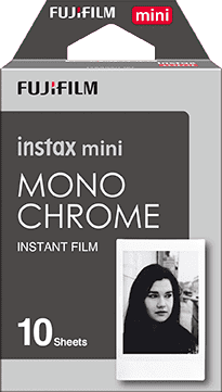 instax™ mini film Monochrome, voorkant verpakking