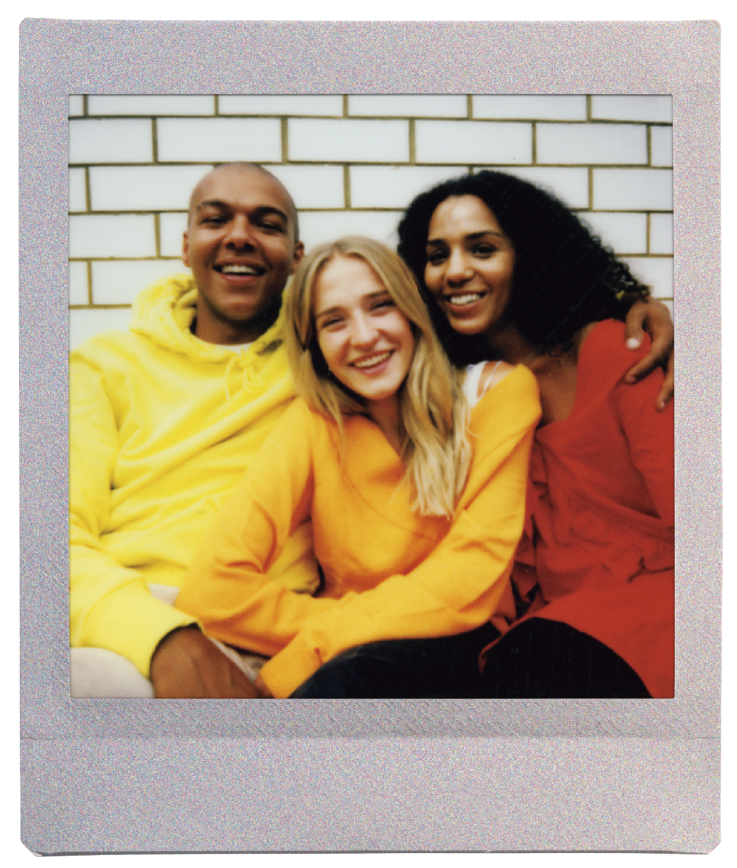 instax SQUARE Sunset voorbeeldfoto