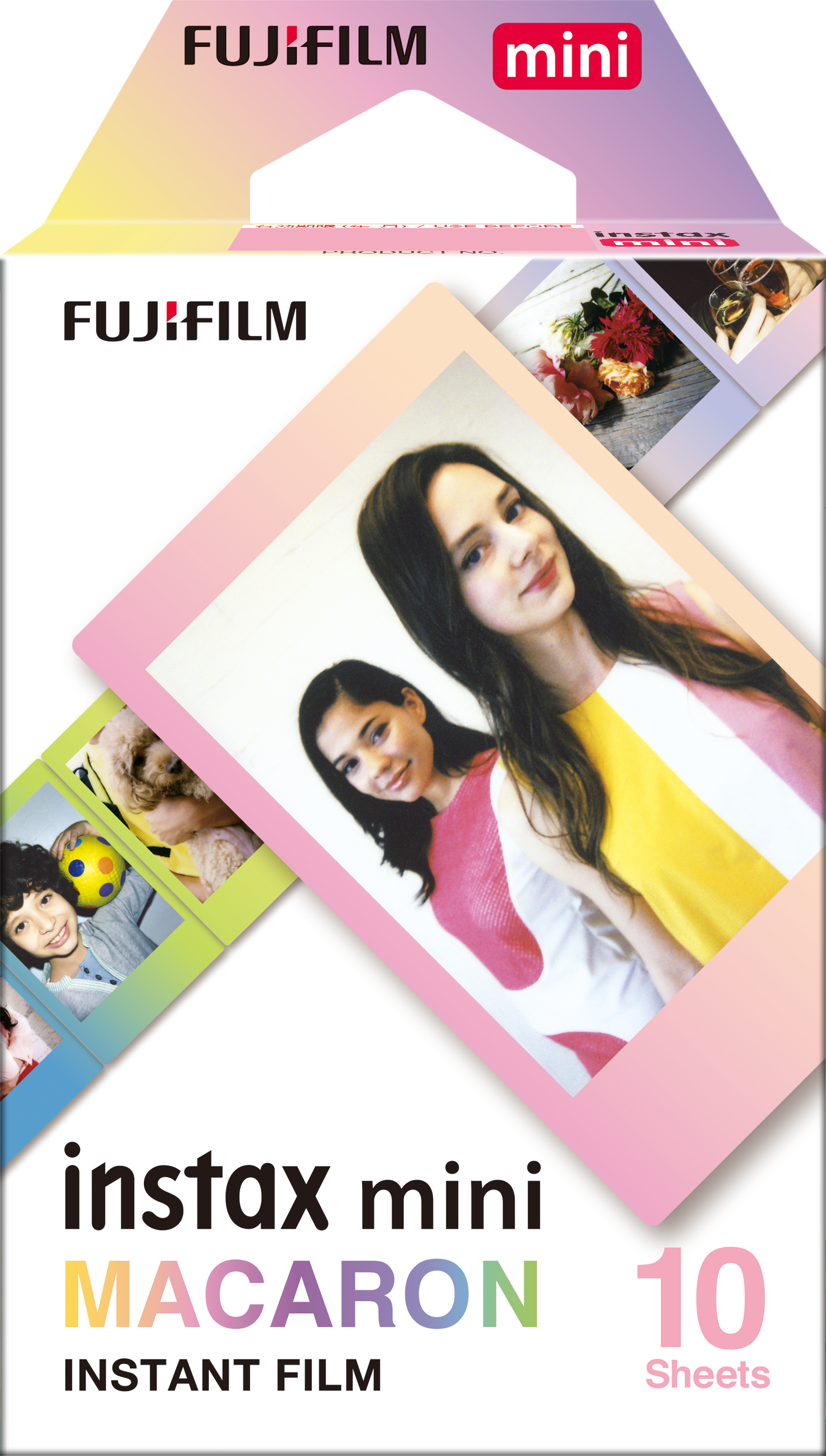 instax mini film macaron voorkant