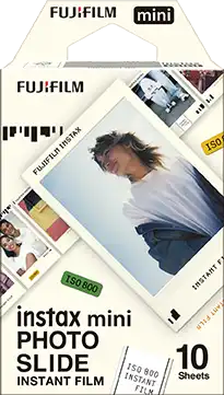 instax mini film photo slide voorkant