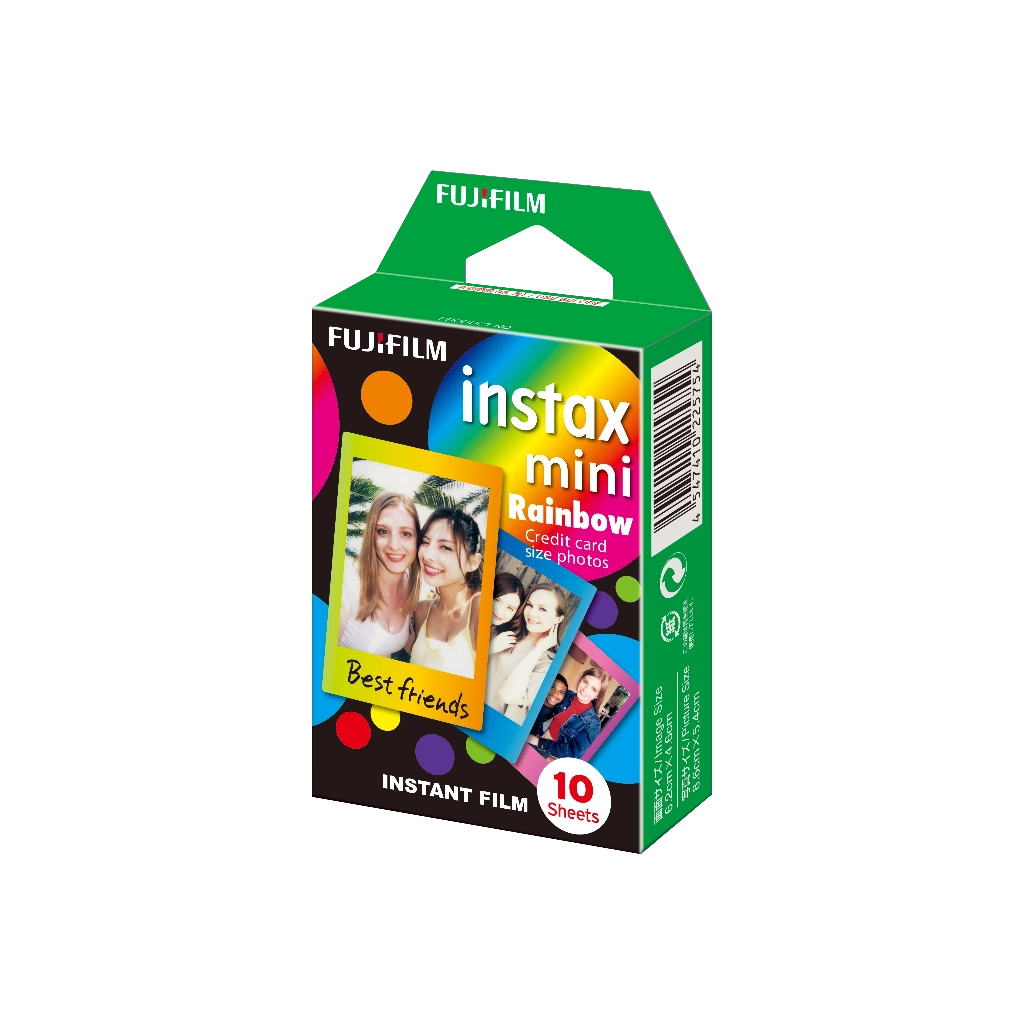 instax™ mini film Rainbow instax film verpakking