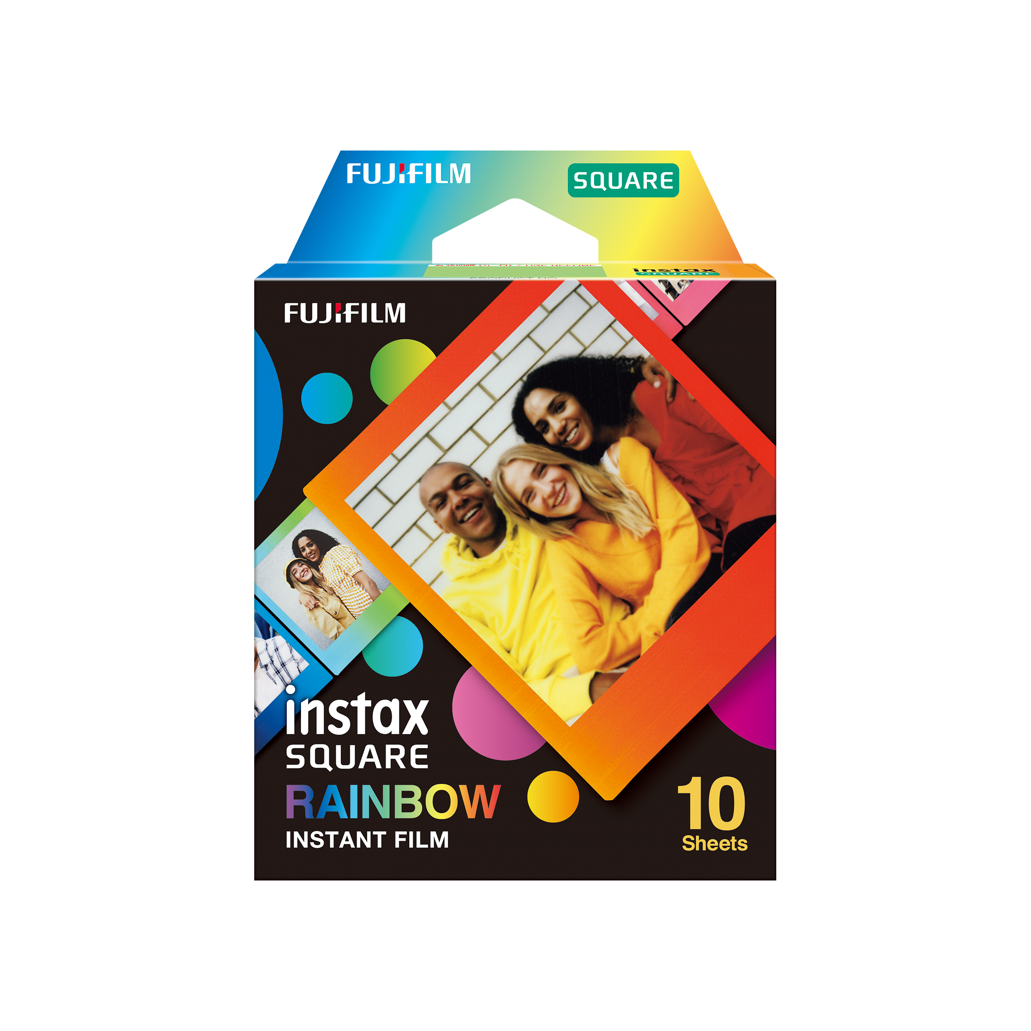 instax™ SQUARE film Rainbow