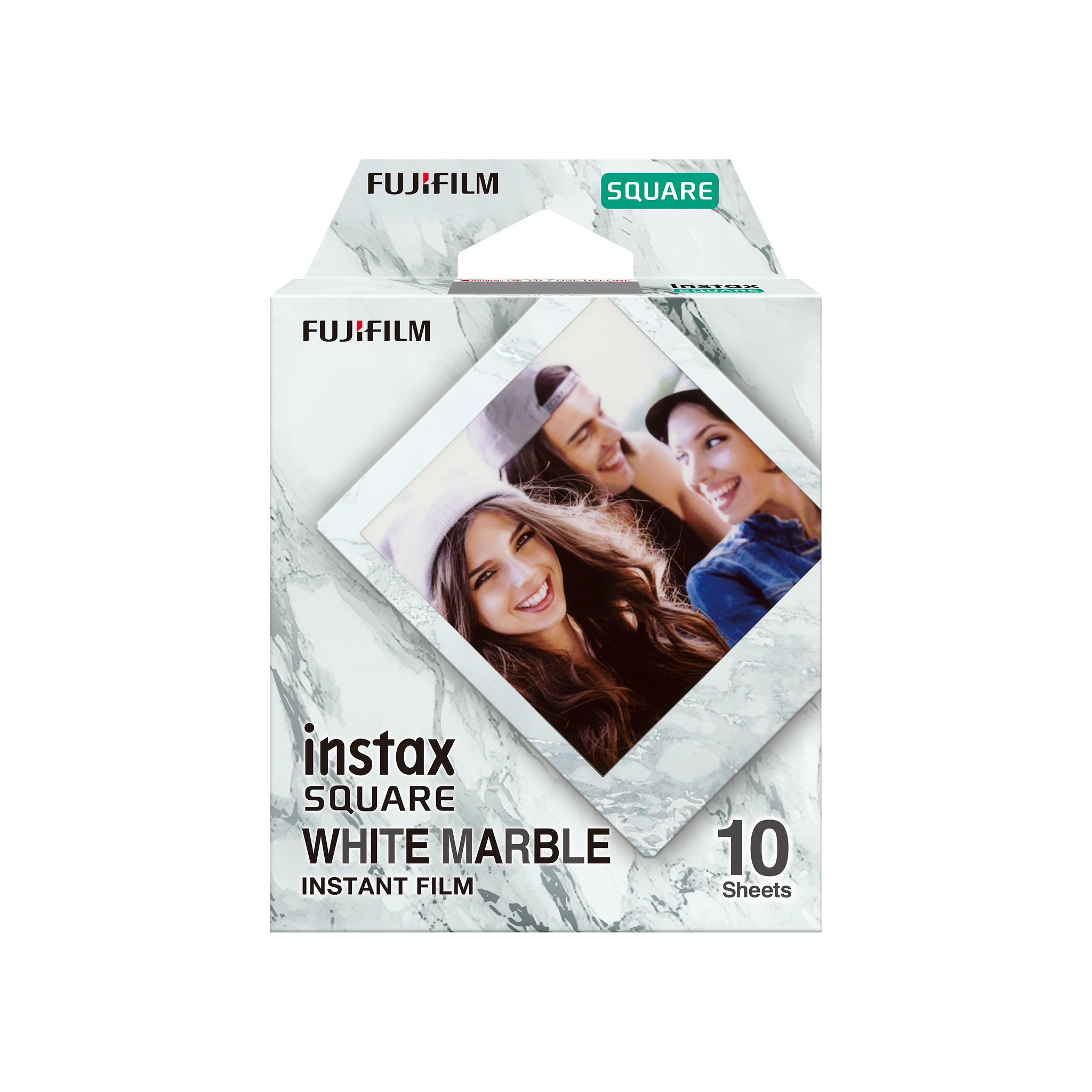 instax™ SQUARE film White Marble