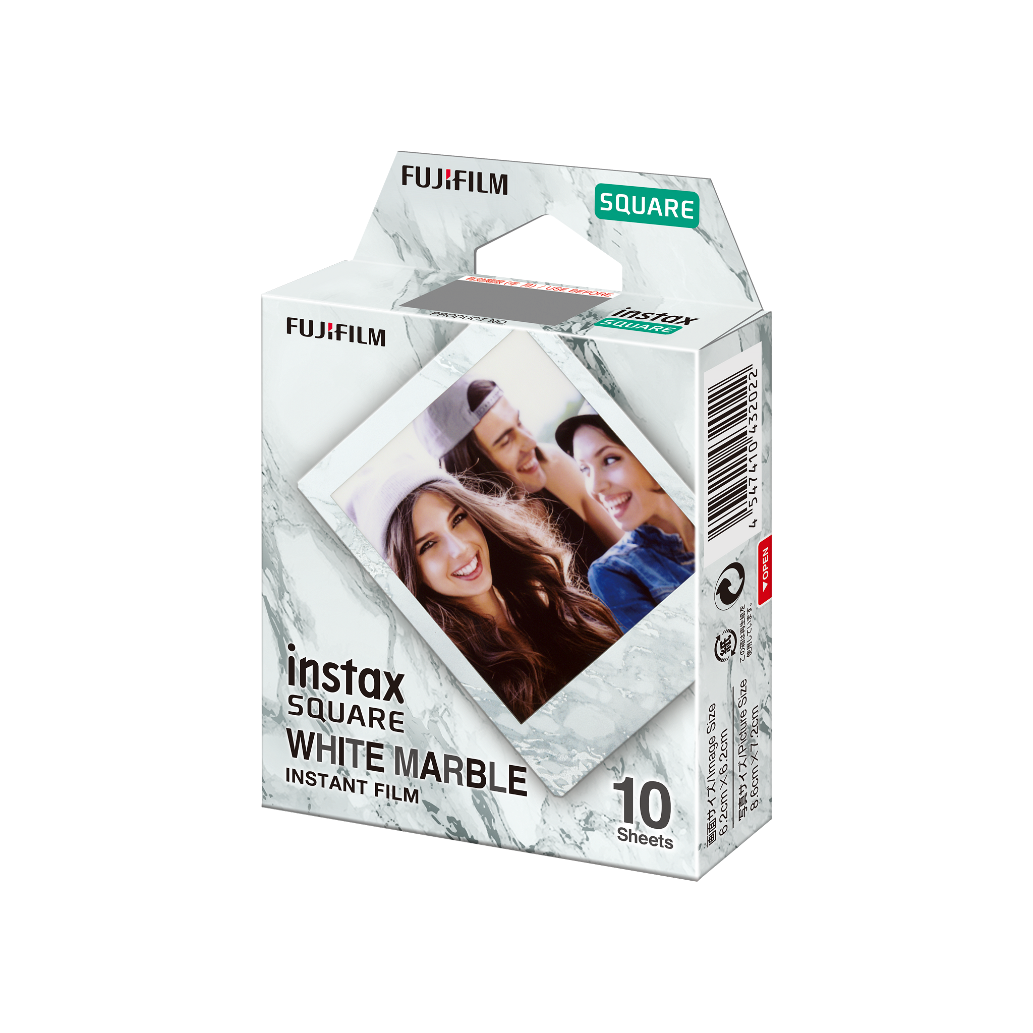 instax™ SQUARE film White Marble