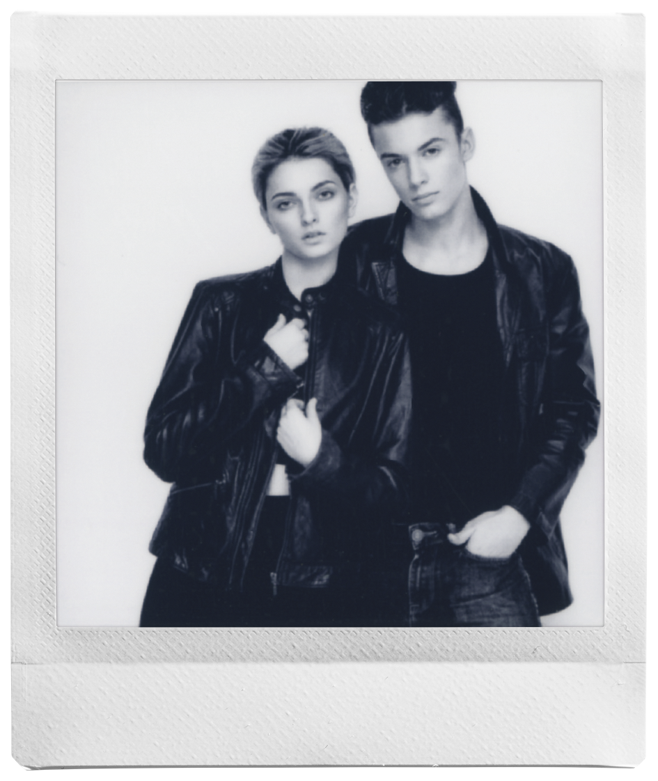 voorbeeld foto instax SQUARE Monochrome