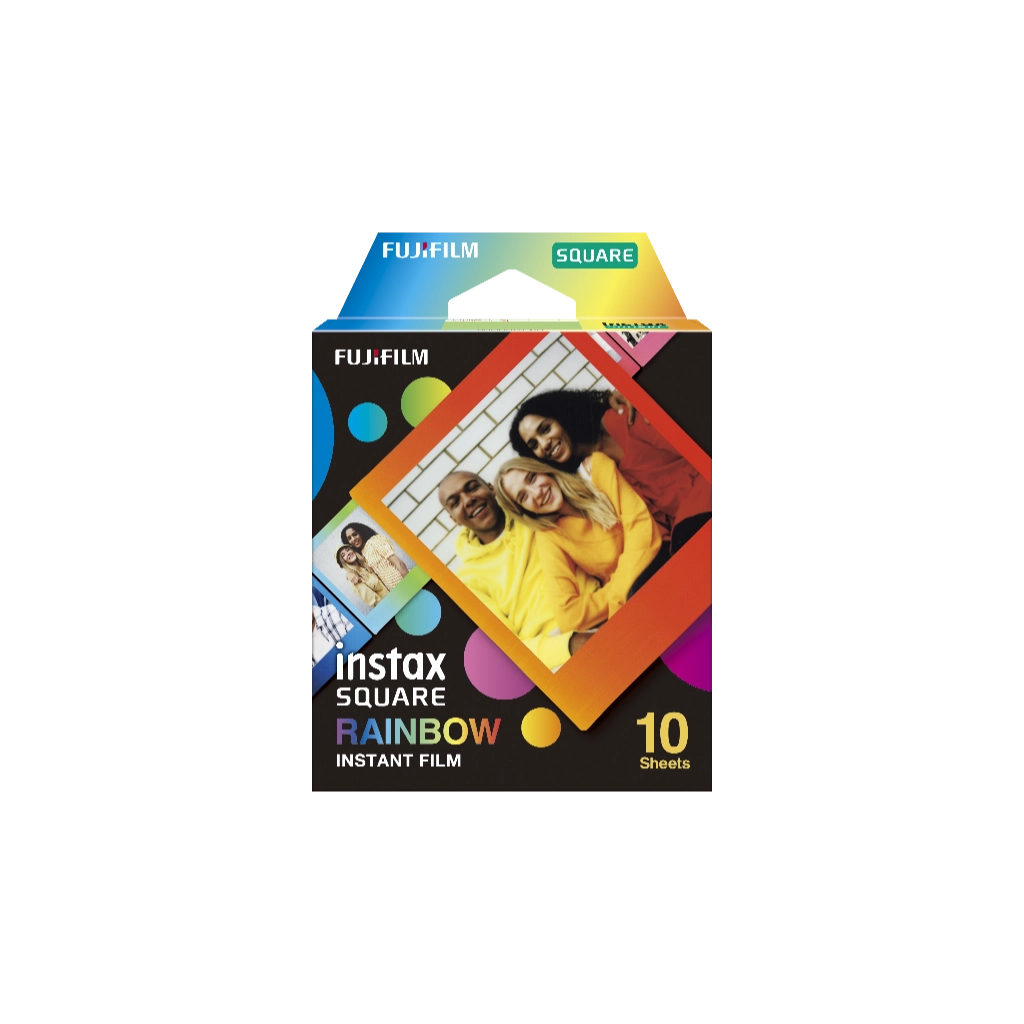 instax™ SQUARE film Rainbow - productafbeelding - instax Nederland