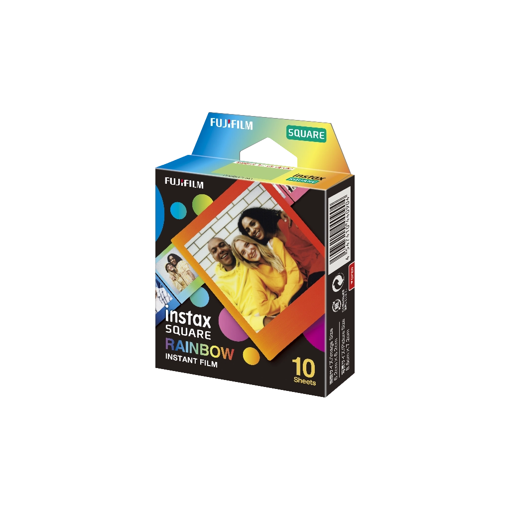 instax™ SQUARE film Rainbow - productafbeelding - instax Nederland