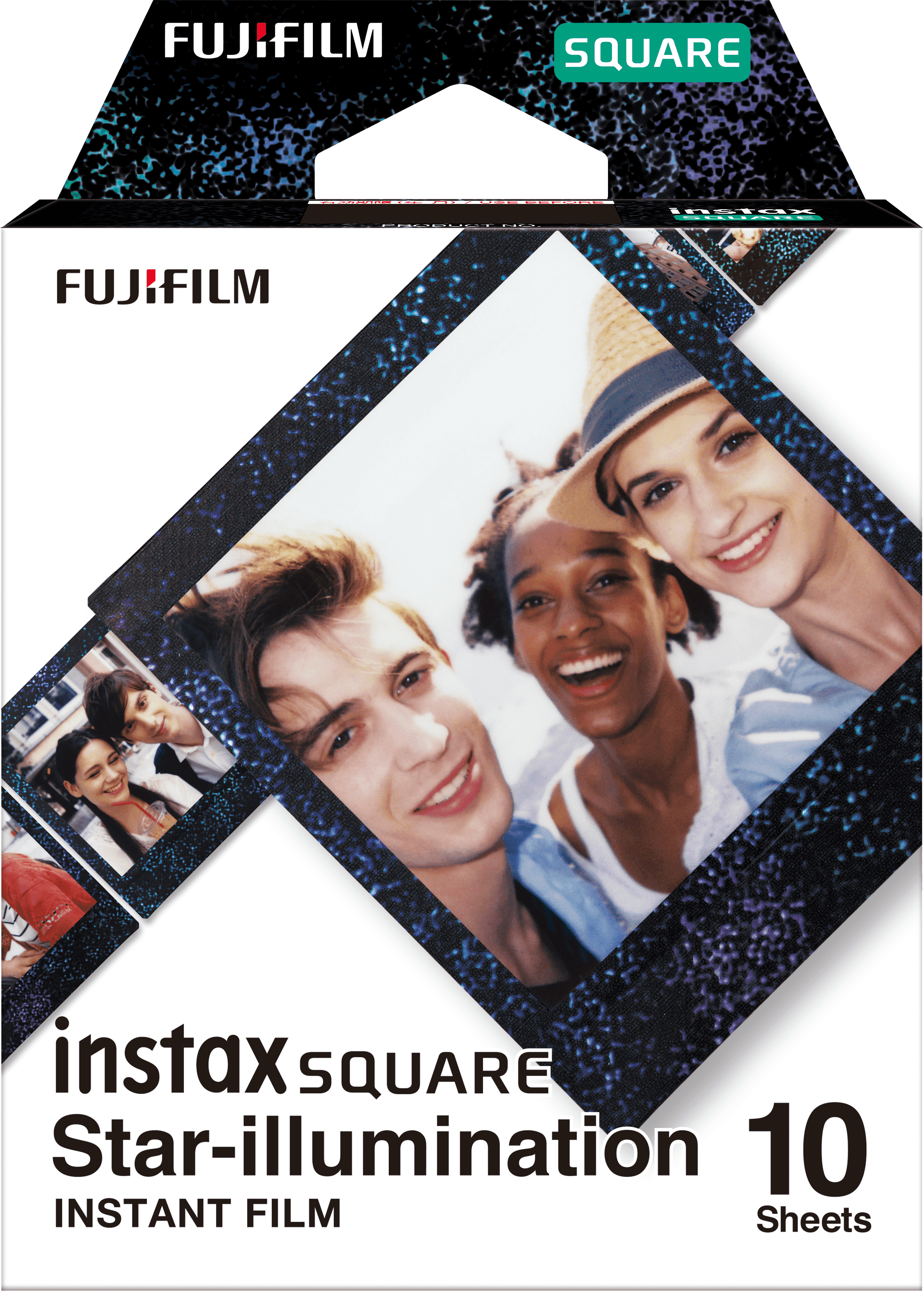 instax SQUARE film Star-illumination voorkant