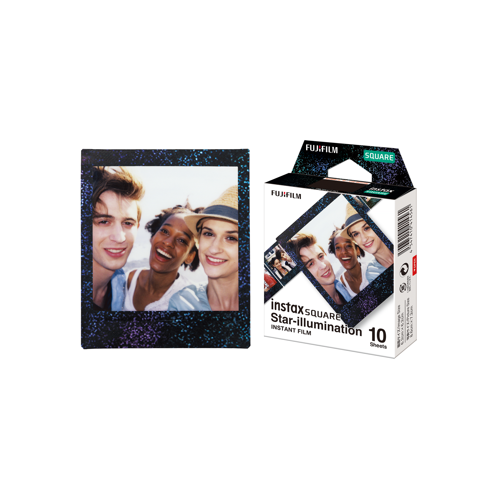 instax™ SQUARE film Star Illumination