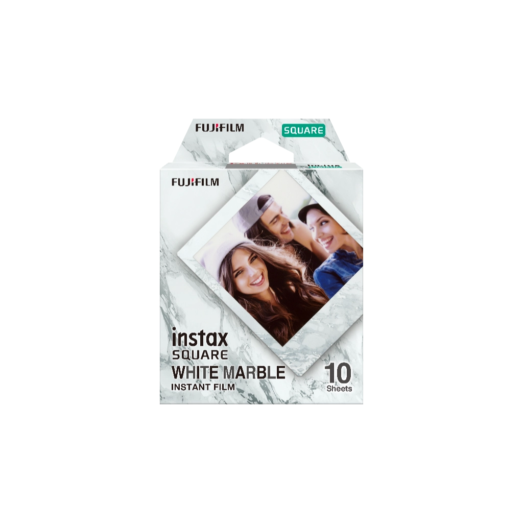 instax™ SQUARE film White Marble - productafbeelding - instax Nederland