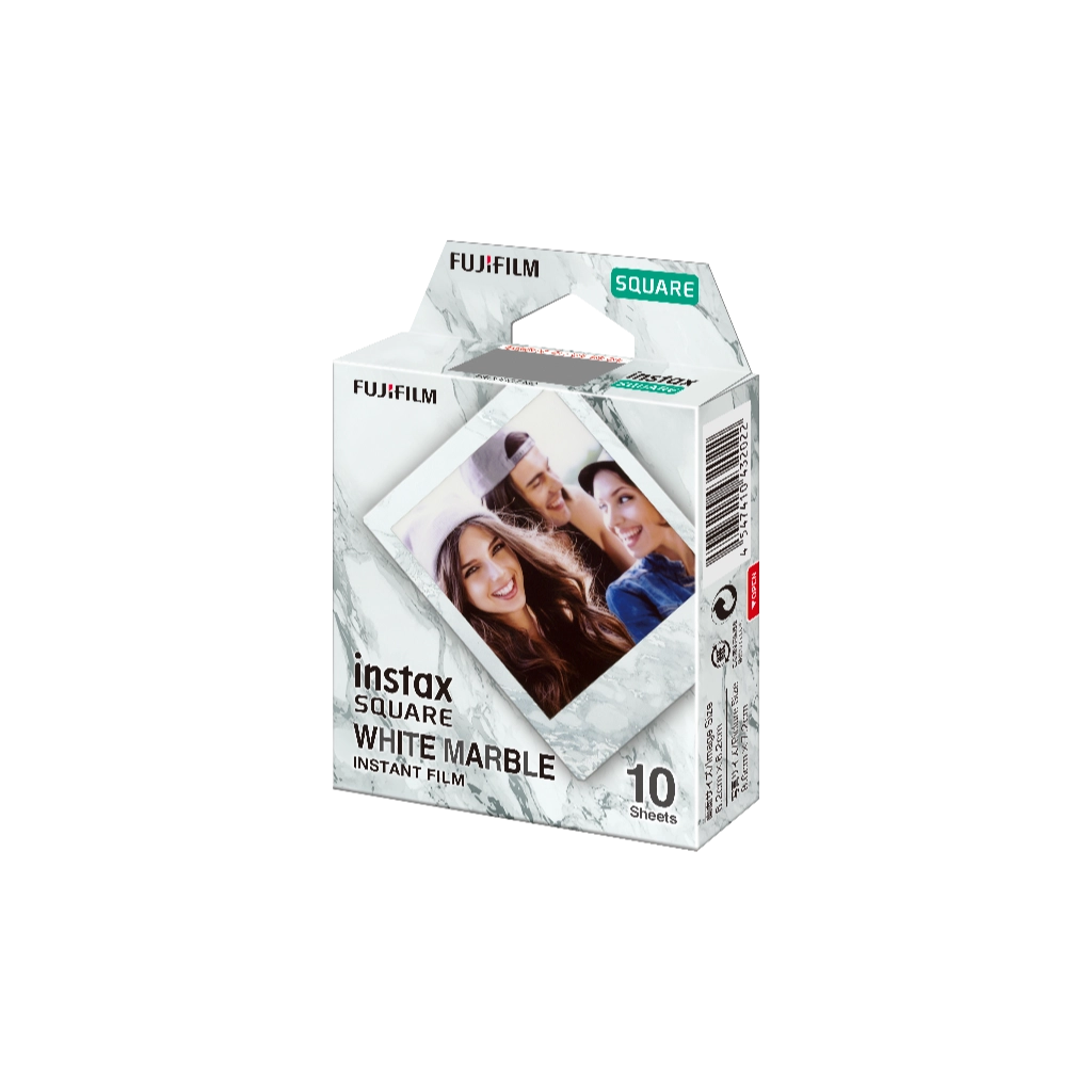 instax™ SQUARE film White Marble - productafbeelding - instax Nederland