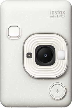 Instax mini LiPlay Misty white vooraanzicht
