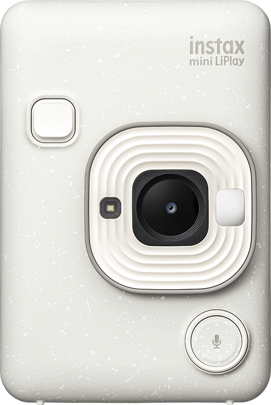 Instax mini LiPlay Misty white vooraanzicht