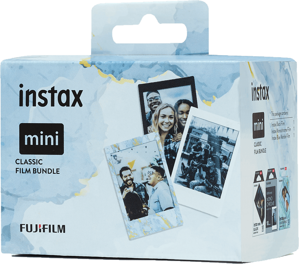 instax™ mini film Classic bundel, zijkant verpakking