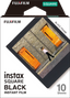 instax square film black voorkant