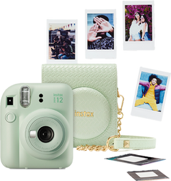 Instax mini 12 green bundel voorbeeld