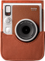 instax mini evo case brown voorkant met instax mini evo