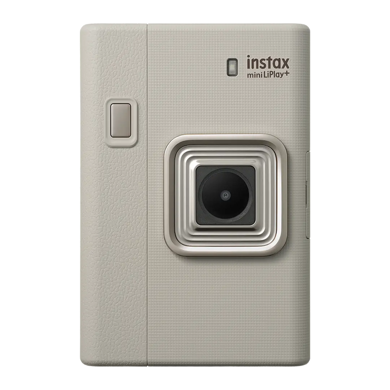 instax mini LiPlay+™ Sand Beige voorkant camera